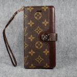 LV Monogram Leather Phone Case