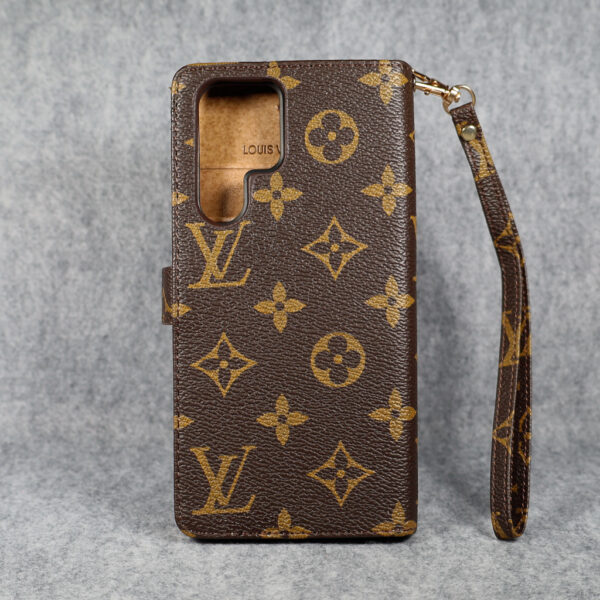 Louis Vuitton Monogram Leather Phone Case.