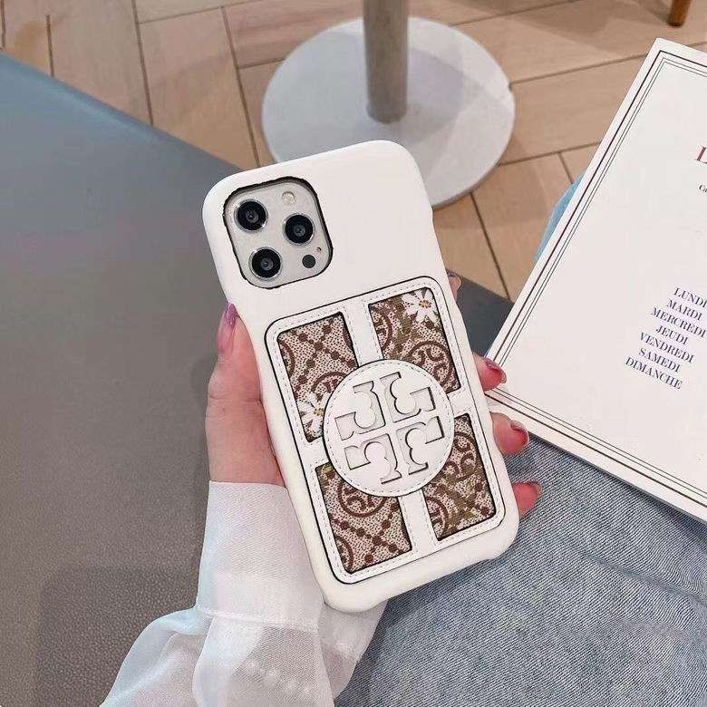Tory Burch iPhone Case Stamped Textured Leather | uCaseSpot