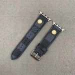 Black LV apple watch band