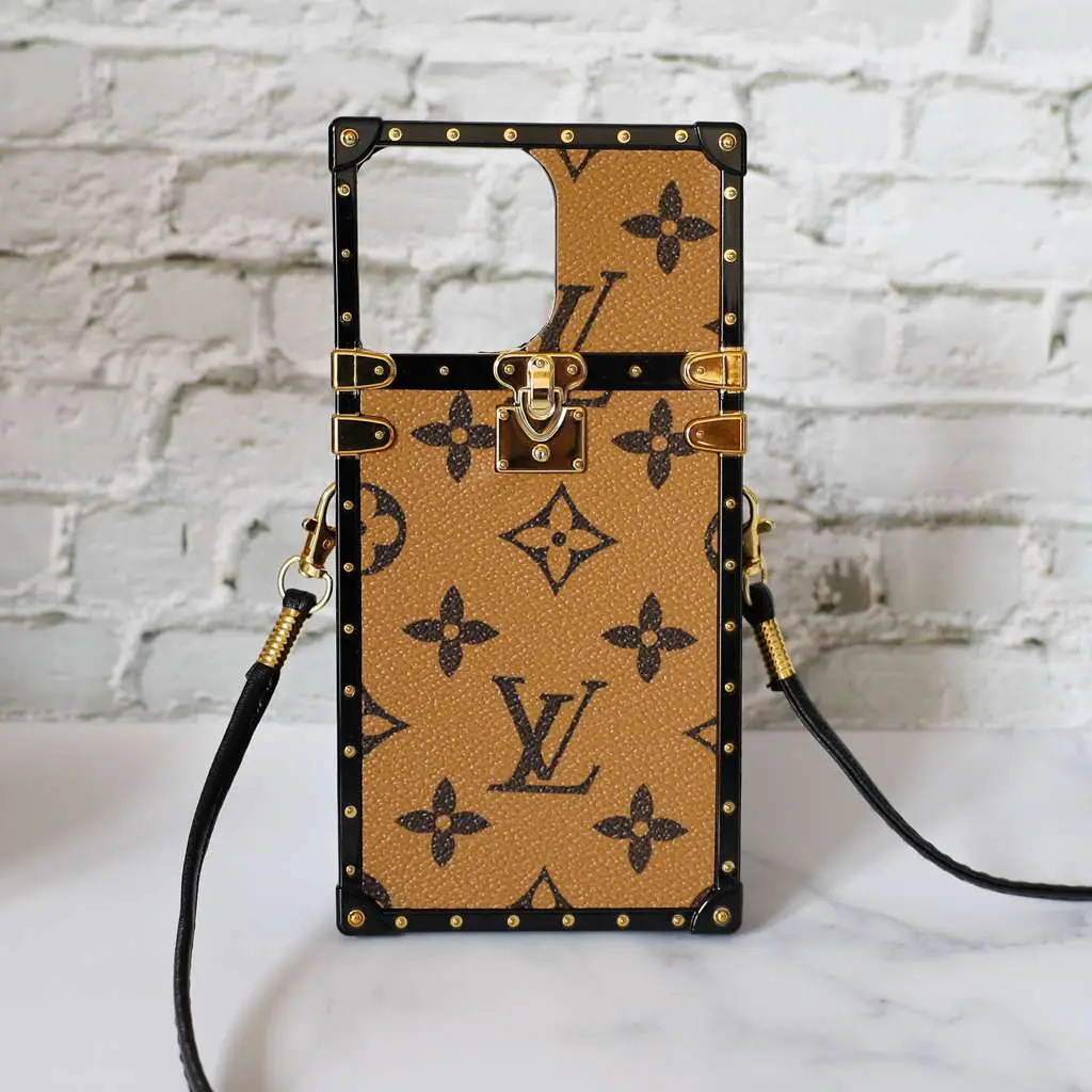 LV Trunk Phone Case for iPhone 11 12 13 14 Pro Max Series