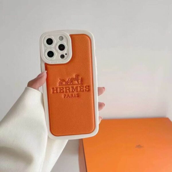 Fashion Designer iPhone Case Orange