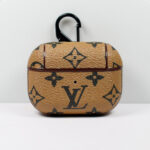 Designer AirPods Case LV latte Monogram