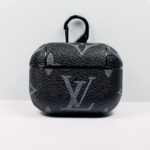 Designer AirPods Case LV black Monogram