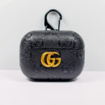 Designer AirPods Case GG Black