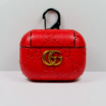 Designer AirPods Case GG Red