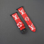 Red Monogram lv watch band