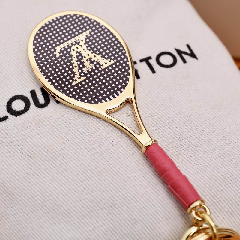 Designer Keychain Tennis Racquet