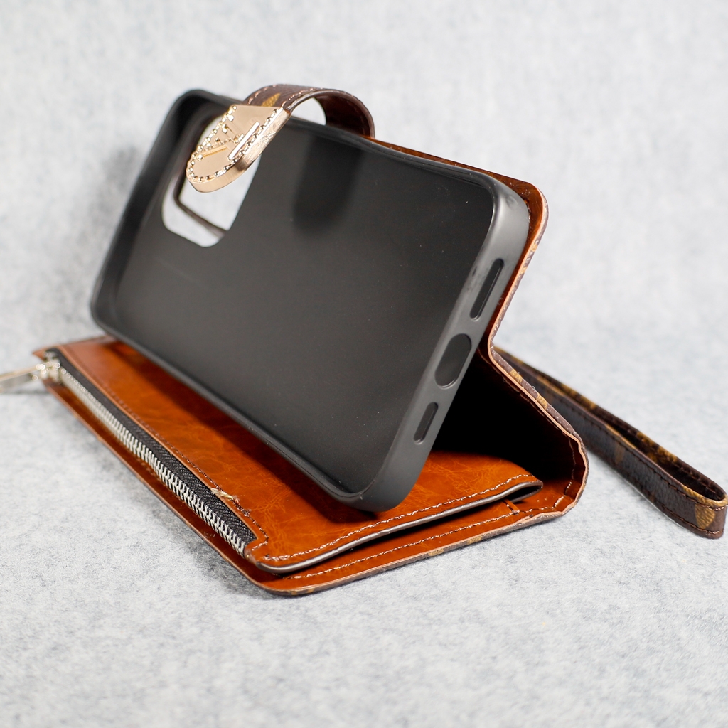 lv iPhone wallet case