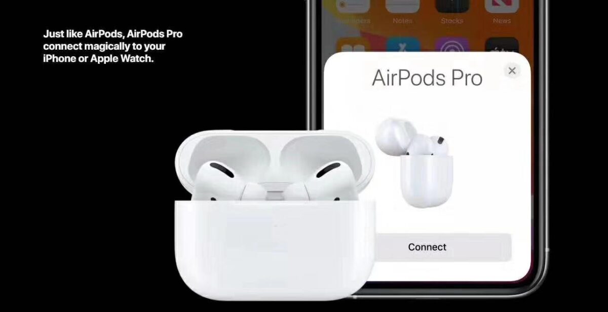 Airpods Pro earbuds