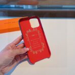 Louis Vuitton iPhone 15 pro max brown red monogram