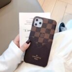 Louis Vuitton iPhone 15 pro max brown checkered