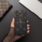 Card Holder LV Phone case Black
