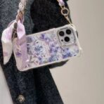 Gucci Bloom iPhone Case with lanyard