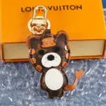 LV Lion Keyring