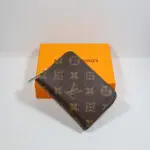 Louis Vuitton Brown Monogram Zipper Wallet