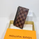 Louis Vuitton Brown Checkered Card Holder