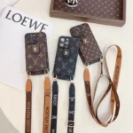 LV Crossbody Color Chain iPhone Case
