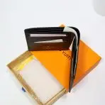 Black Louis Vuitton Monogram Wallet