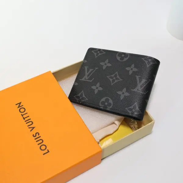 Black Louis Vuitton Monogram Wallet