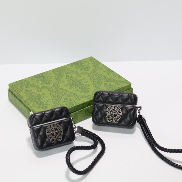 chrome hearts airpods case