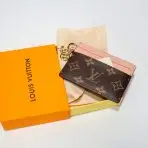Women's louis vuitton Canvas Card Holder