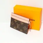 Women's louis vuitton Canvas Card Holder