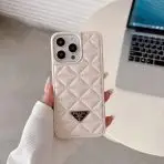 Prada cell phone case, White