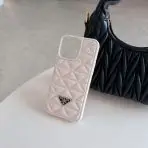 Prada cell phone case, White