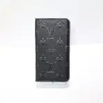 Black LV Wallet Phone Case