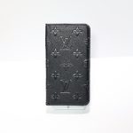 Black LV Wallet Phone Case