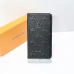 Black LV Wallet Phone Case