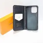 Black LV Wallet Phone Case