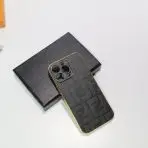 Fendi Electroplated iPhone Case