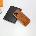Fendi Electroplated iPhone Case