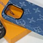 Denim Style LV Case iPhone