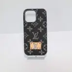 Denim Style LV Case iPhone - Black