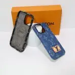 Denim Style LV Case iPhone