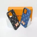 Denim Style LV Case iPhone