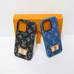Denim Style LV Case iPhone