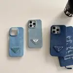 Prada iPhone Case Denim