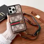 LV Zipped Wallet Phone Case- GG Diamonds