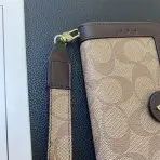 Coach Wallet iPhone Case Hand Strap