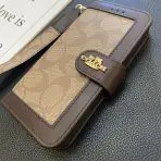 Coach Wallet iPhone Case Magnetic Closure