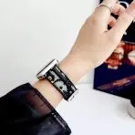 Dior Apple Watch Band Black Loop