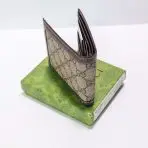 Diamond Canvas Bi Fold Wallet - image 5