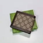Gucci Canvas Bi Fold Wallet