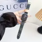 Fabric GG Apple Watch Band -DARK DENIM