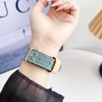 Fabric GG Apple Watch Band Light Jean