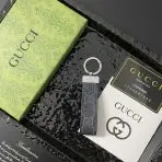 Gucci Key Holder-GG Black